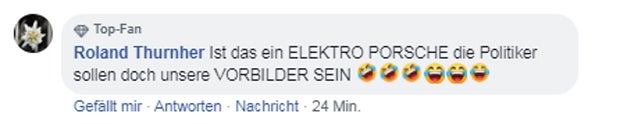 Das sagen oe24-Leser zum Porsche-Auftritt von Drozda