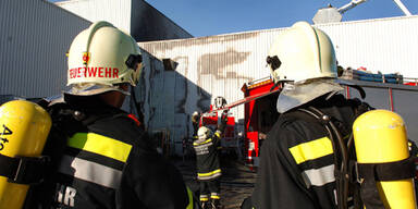 Großbrand in Druckerei Leykam - keine Verletzten