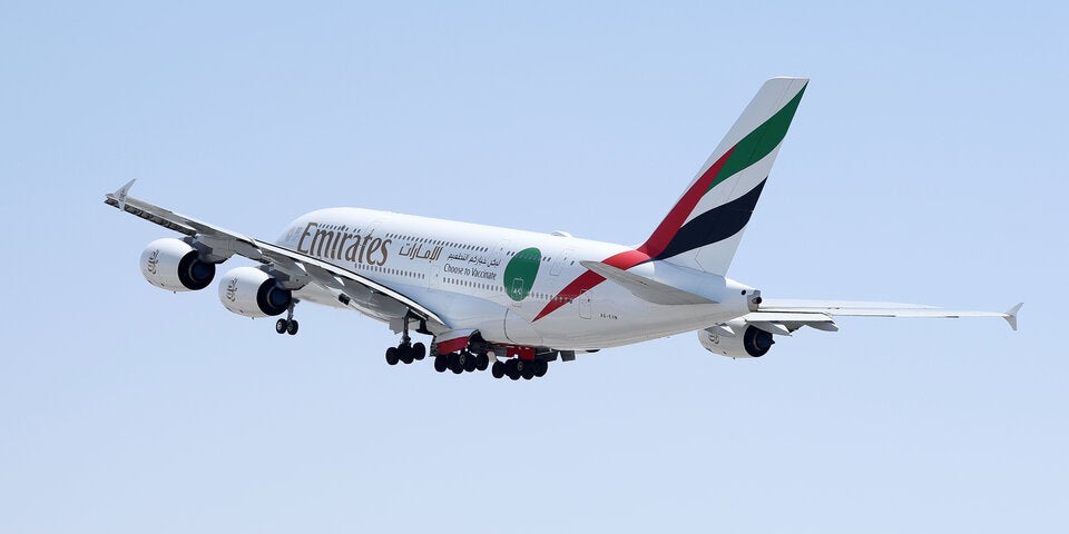Emirates Flugzeug