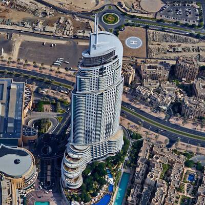 Burj Khalifa Panorama-Foto