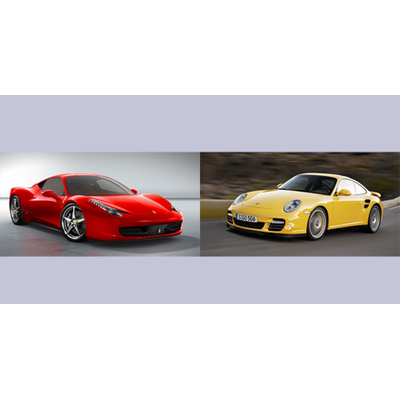 Duell der Supersportler