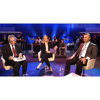 Die besten Bilder des TV-Duells