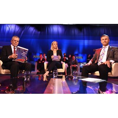 Die besten Bilder des TV-Duells