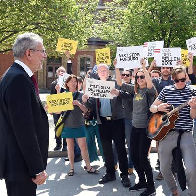 Die besten Bilder des TV-Duells