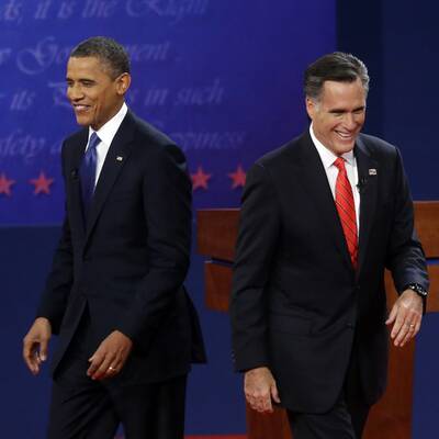 Der US-Präsident und sein Herausforderer treffen zum ersten Mal im TV aufeinander