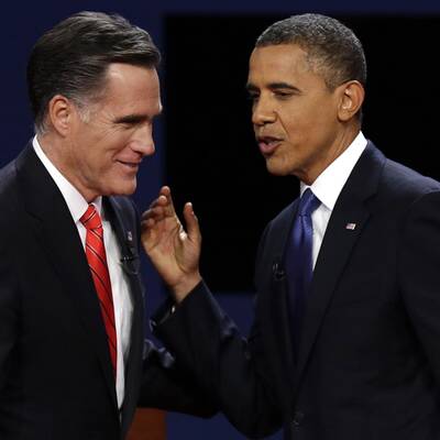 Der US-Präsident und sein Herausforderer treffen zum ersten Mal im TV aufeinander