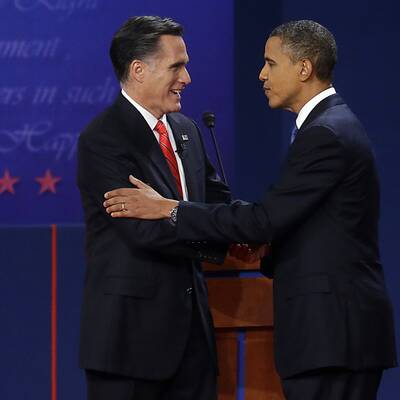 Der US-Präsident und sein Herausforderer treffen zum ersten Mal im TV aufeinander