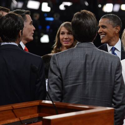 Der US-Präsident und sein Herausforderer treffen zum ersten Mal im TV aufeinander