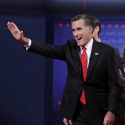 Der US-Präsident und sein Herausforderer treffen zum ersten Mal im TV aufeinander