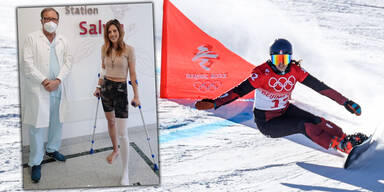 Olympiasiegerin Dujmovits am Knie operiert