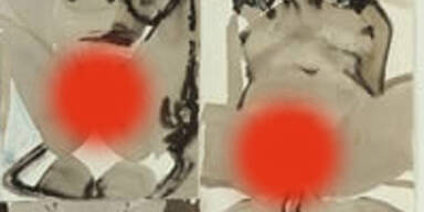 Nackte Tatsachen in Öl auf Leinwand