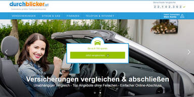 Klage gegen Vergleichsportal "durchblicker.at"