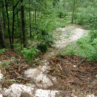 Unwetter in Oberösterreich