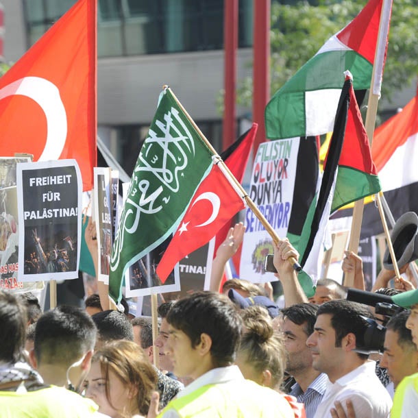 Tausende bei ­Anti-Israel-Demo