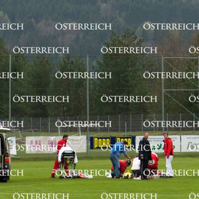 Blitzeinschlag auf Kärntner Sportplatz