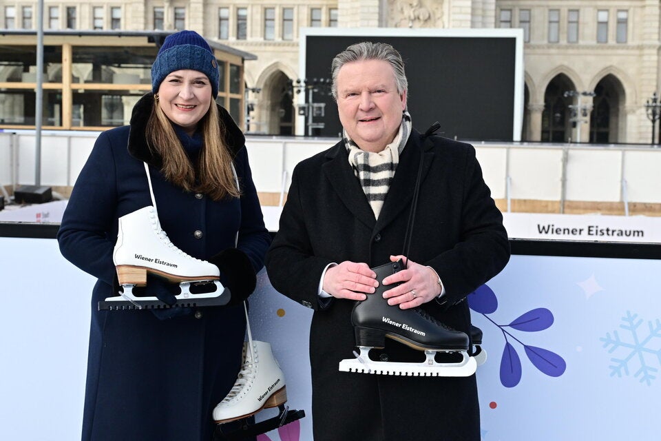 Wirtschaftsstadträtin Barbara Novak (SPÖ) und Bürgermeister Michael Ludwig (SPÖ).
