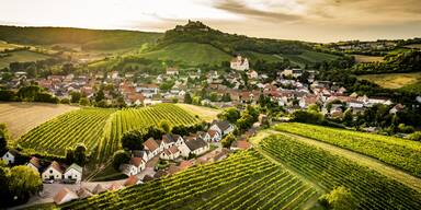 Oagossn Falkenstein ist "Sch&ouml;nste erlebbare Kellergasse im Weinviertel 2026&ldquo;