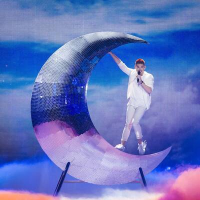 Nathan Trent beim ESC