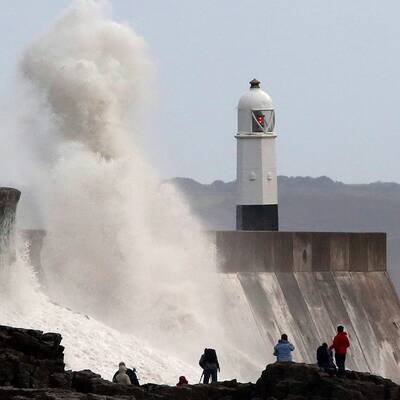 Heftige Stürme in Europa