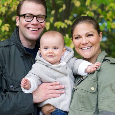Victoria & Daniel von Schweden zeigen ihre Estelle