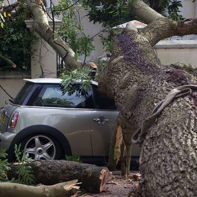 Heftige Stürme in Europa