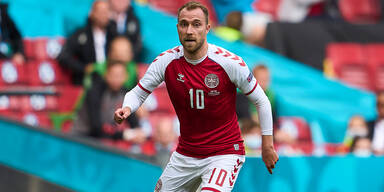 D&auml;nischer Mannschaftskapit&auml;n Christian Eriksen