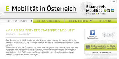 Staatspreis Mobilit&auml;t 2011 wird verliehen