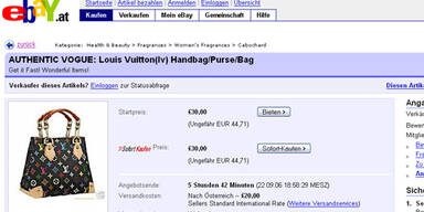 ebay lv taschen fake