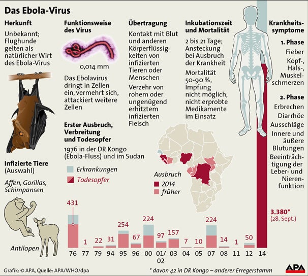 Ebola: Risiko-Fall in Salzburg