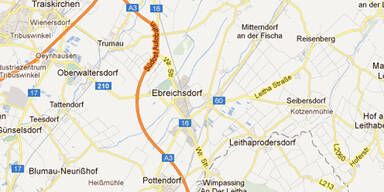 S&uuml;dostautobahn wegen Sandsturm gesperrt