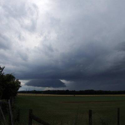 Superzelle über Ebreichsdorf