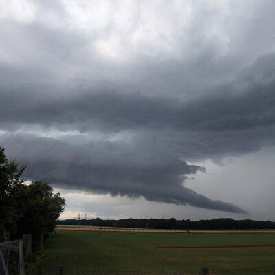 Superzelle über Ebreichsdorf