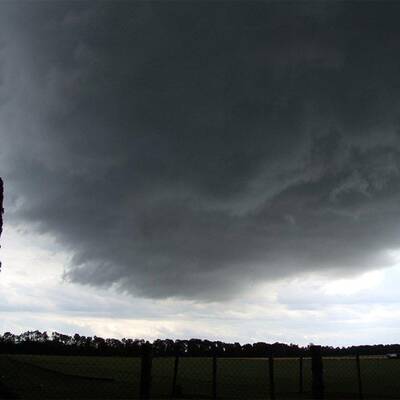 Superzelle über Ebreichsdorf