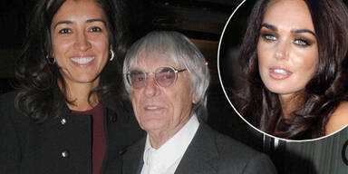 Bernie Ecclestone, Tamara Ecclestone, Fabiana Flosi