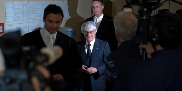 F1-Chef Ecclestone beteuerte seine Unschuld