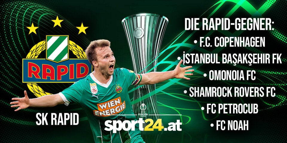 Rapid und LASK in Conference League mit machbaren Losen