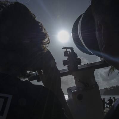 Totale Sonnenfinsternis in Australien