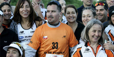 Chile-Kumpel nimmt an Triathlon teil