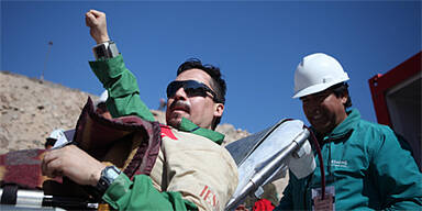 Chile-Kumpel startet bei NY-Marathon