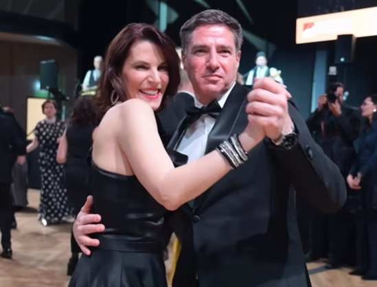 Landeshauptfrau Edtstadler mit ihrem Markus Fauland