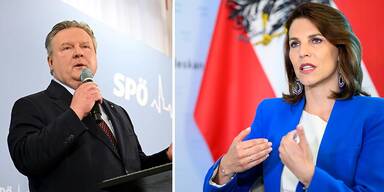 Match um die Gesundheit: Edtstadler gegen Ludwig