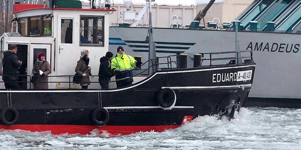Eisbrecher Eduard in Linz