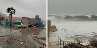 10 Meter-Monsterwellen im Mittelmeer: Sturm "Harry" zieht Richtung Österreich