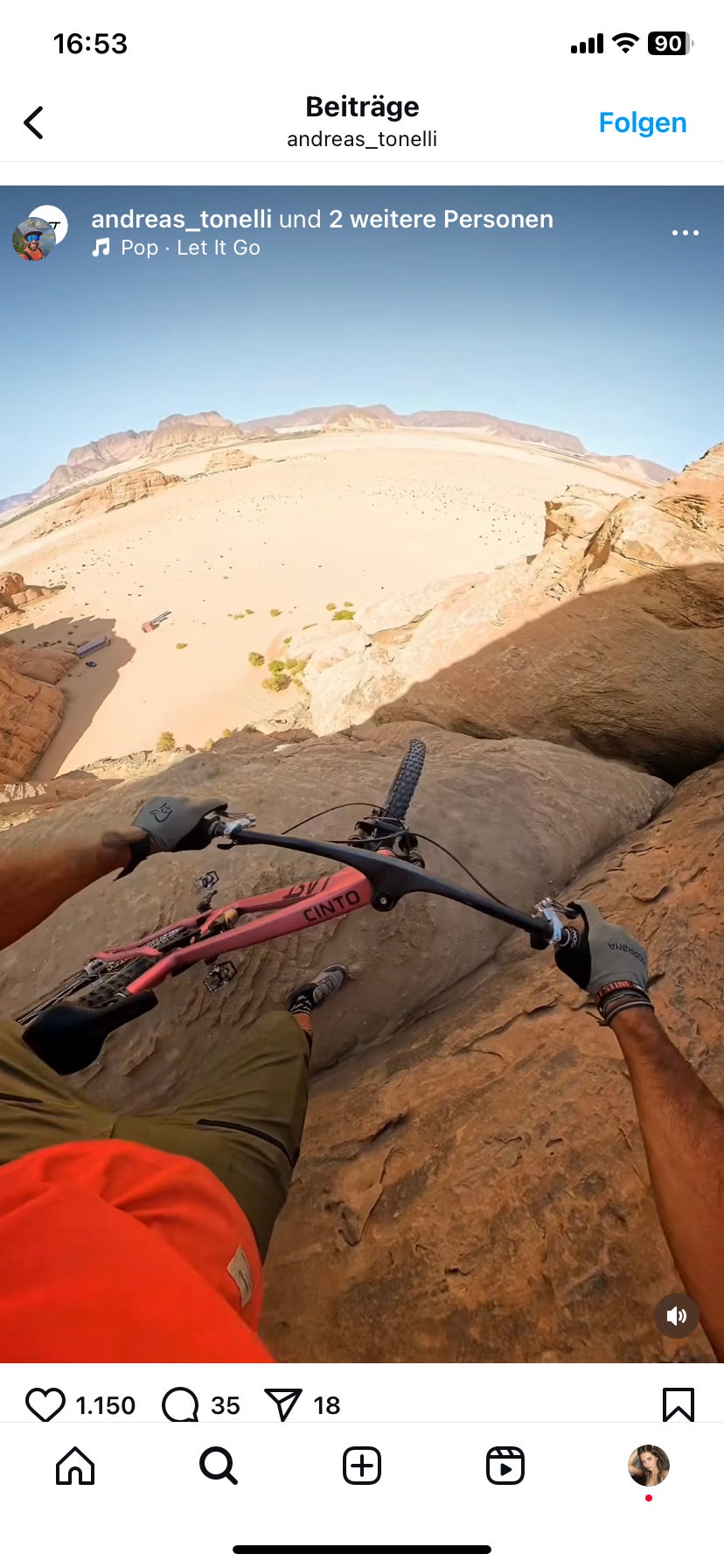 Virale Videos: Insta-Legende stürzte 200 Meter in den Tod
