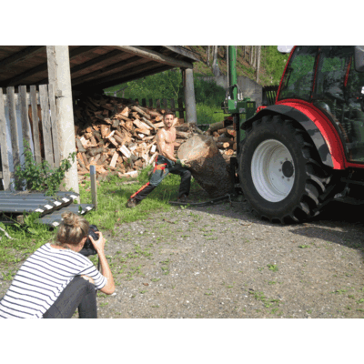 Making of Jungbauernkalender 2017