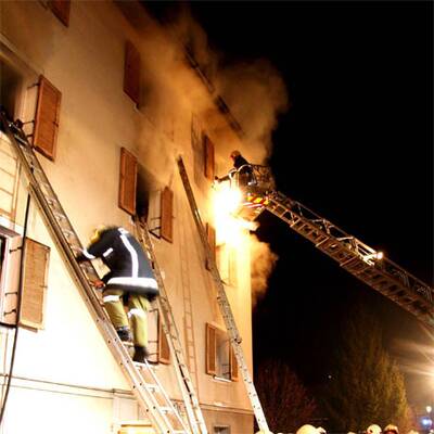 Brand im Seniorenheim