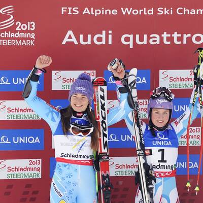 Die Bilder des Damen Riesentorlaufes