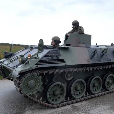 Hier hat sich der Mann verschanzt