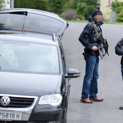 Hier hat sich der Mann verschanzt