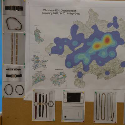 Bei fünf mazedonischen Dieben klickten die Handschellen.
